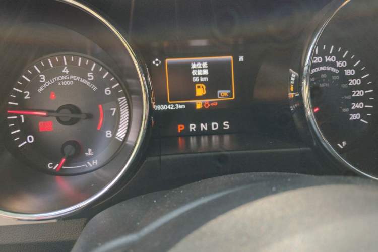 Used Ford Mustang 2016 2.3T Performance Edition Odometer Close Up