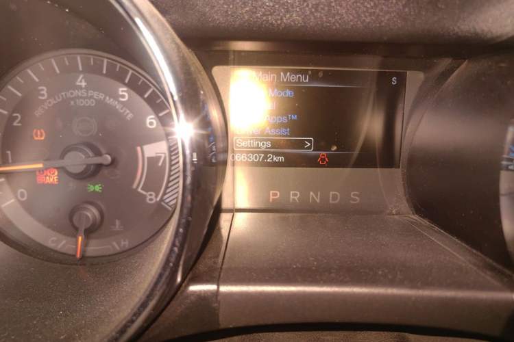 Used Ford Mustang 2016 2.3T Performance Edition Odometer Close Up