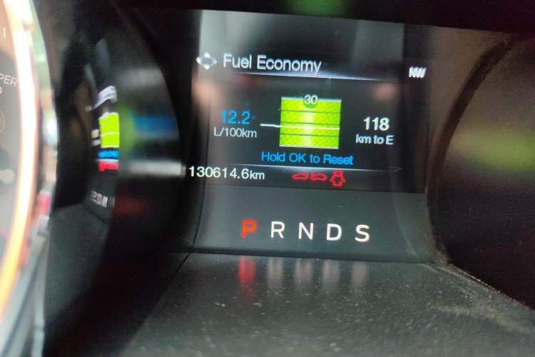 Used Ford Mustang 2016 2.3T Performance Edition Odometer Close Up