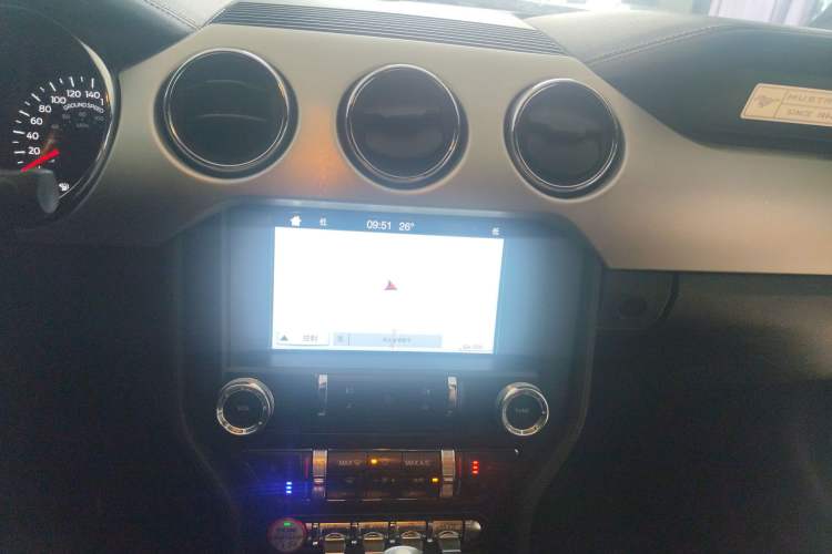 Used Ford Mustang 2016 2.3T Performance Edition Audio And AC Panel
