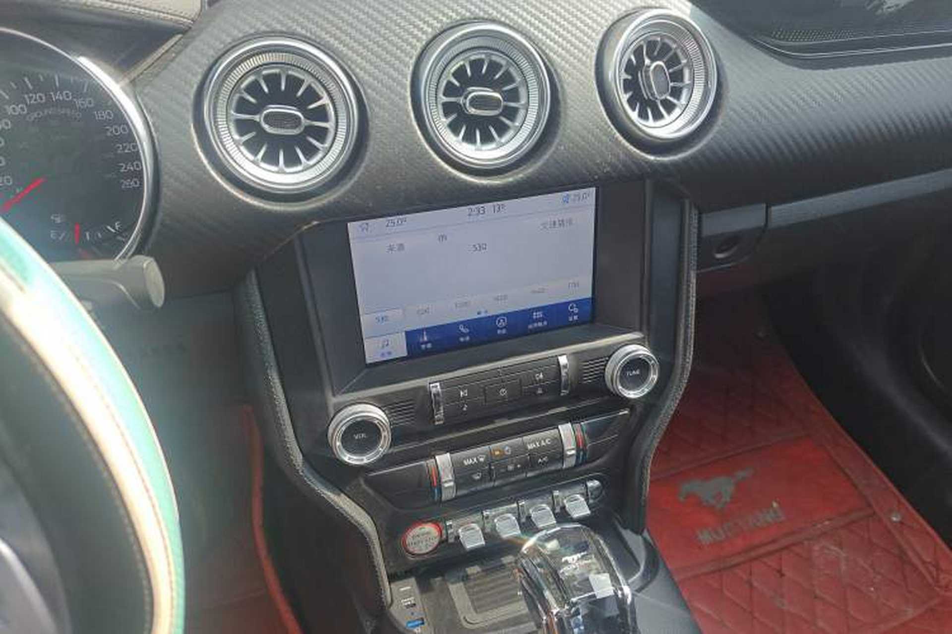 Used Ford Mustang 2017 2.3T P-Version U.S. Specification Audio And AC Panel