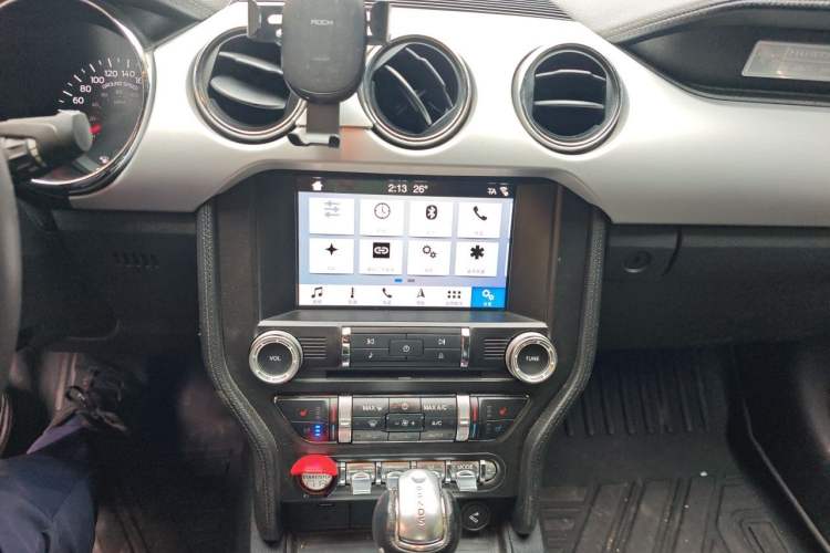 Used Ford Mustang 2017 2.3T Performance Edition Audio And AC Panel