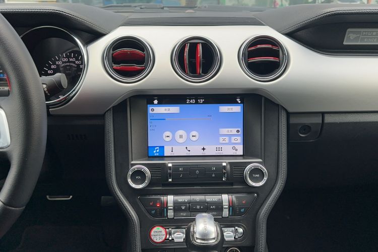 Used Ford Mustang 2017 2.3T Performance Edition Audio And AC Panel