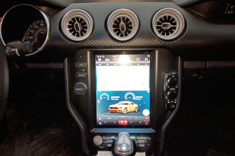 Used Ford Mustang 2017 2.3T P-Version U.S. Specification Audio And AC Panel