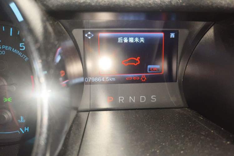 Used Ford Mustang 2017 2.3T Performance Edition Odometer Close Up