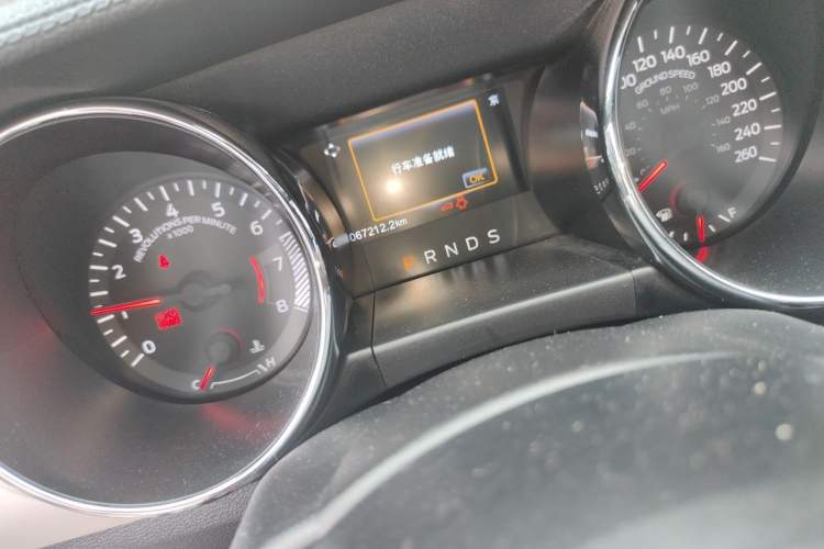 Used Ford Mustang  Odometer Close Up