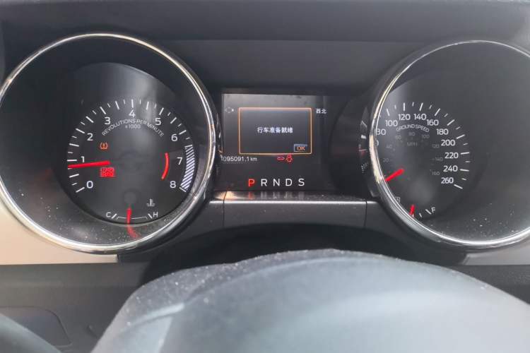 Used Ford Mustang 2017 2.3T Performance Edition Odometer Close Up