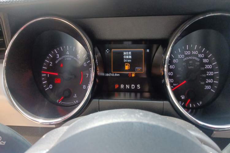 Used Ford Mustang  Odometer Close Up