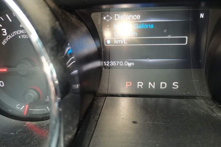 Used Ford Mustang 2017 2.3T Performance Edition Odometer Close Up