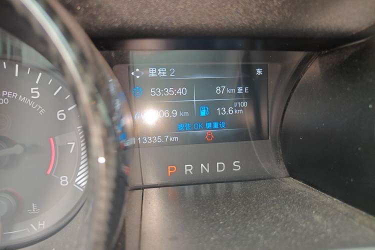 Used Ford Mustang 2017 2.3T Performance Edition Odometer Close Up