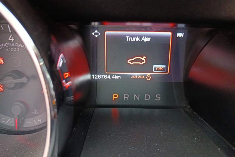 Used Ford Mustang 2017 2.3T Performance Edition Odometer Close Up