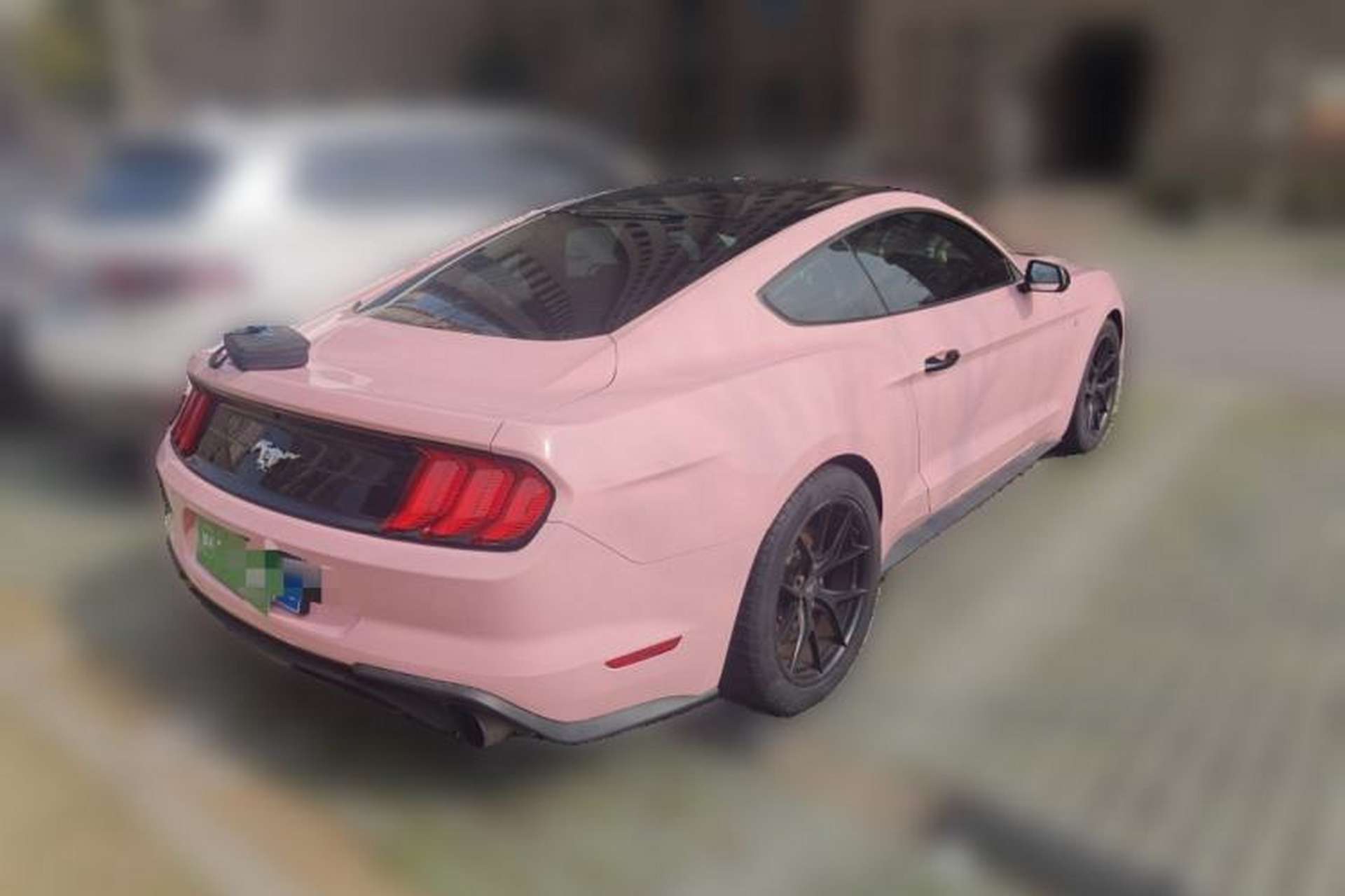 Used Ford Mustang 2017 2.3T P-Version U.S. Specification Rear Right 45 Deg