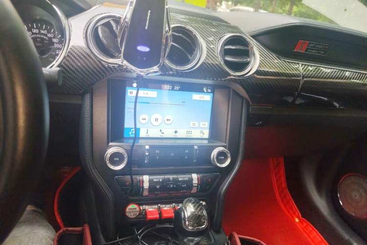 Used Ford Mustang 2017 2.3T Performance Edition Audio And AC Panel