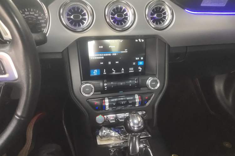Used Ford Mustang 2017 2.3T Performance Edition Audio And AC Panel