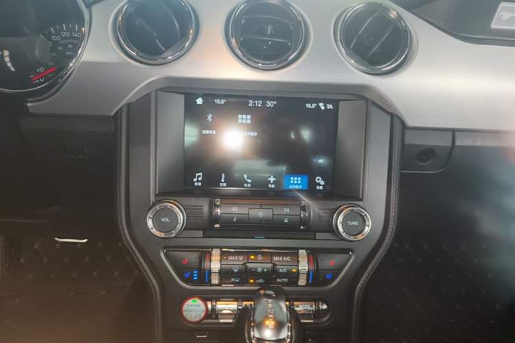 Used Ford Mustang 2017 2.3T Performance Edition Audio And AC Panel