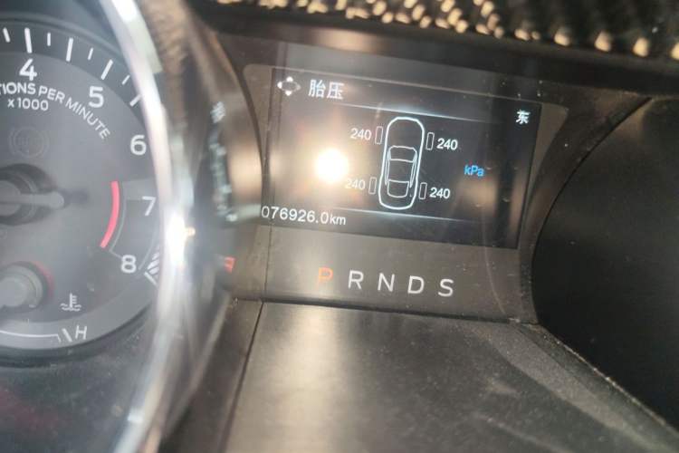 Used Ford Mustang 2017 2.3T Performance Edition Odometer Close Up