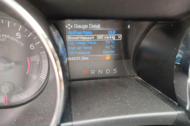 Used Ford Mustang 2017 2.3T Middle East Version Odometer Close Up