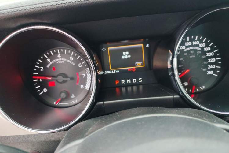 Used Ford Mustang 2017 2.3T Performance Edition Odometer Close Up