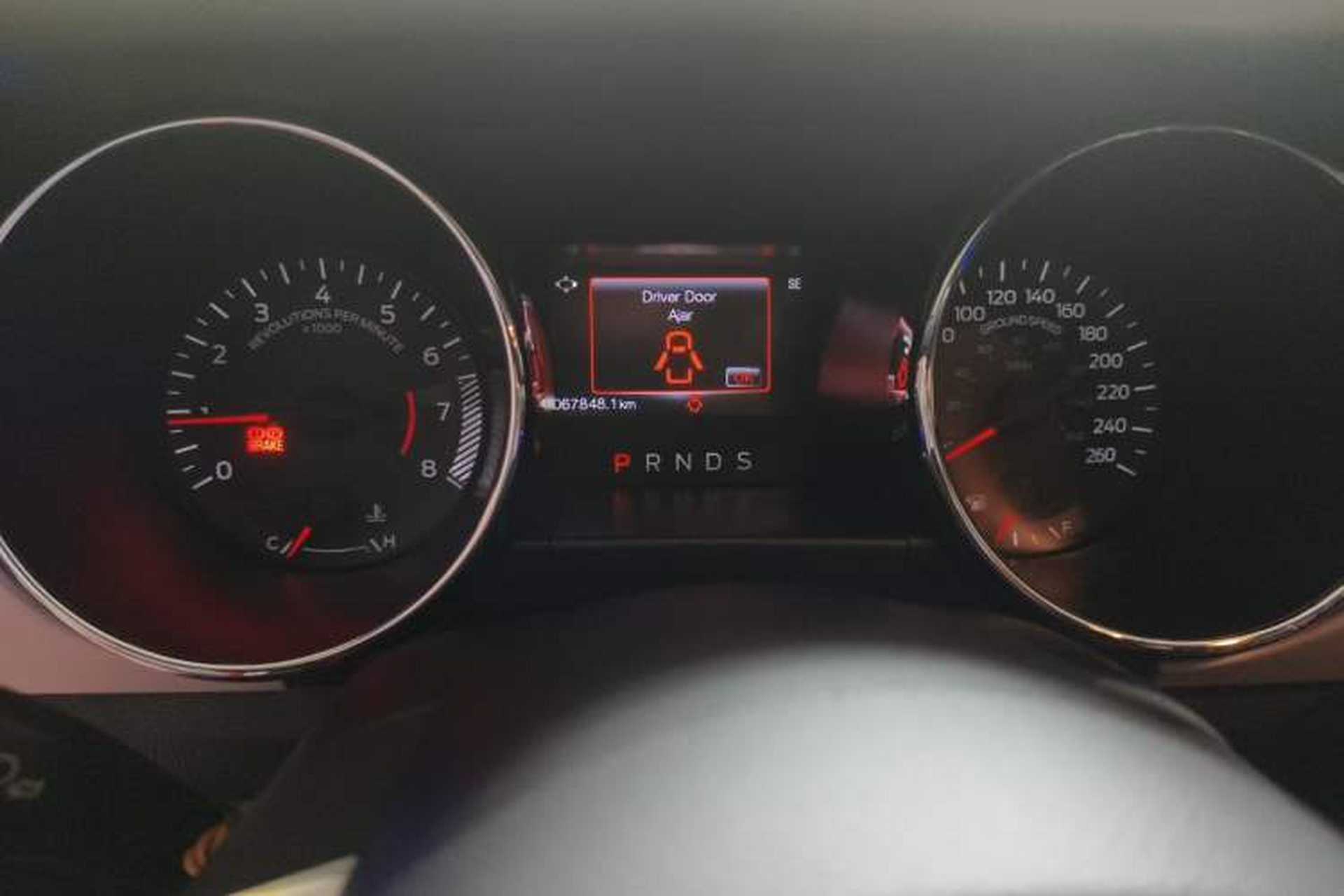 Used Ford Mustang  Odometer Close Up