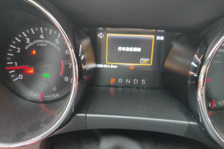 Used Ford Mustang 2017 2.3T Performance Edition Odometer Close Up