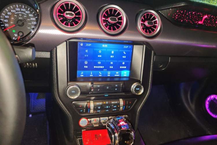 Used Ford Mustang 2017 2.3T Sport Edition Audio And AC Panel