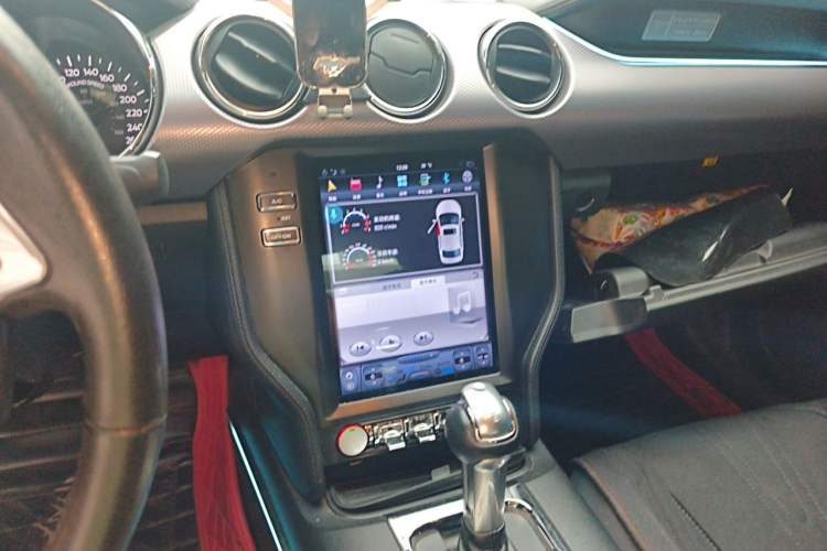 Used Ford Mustang 2017 2.3T P-Version U.S. Specification Audio And AC Panel