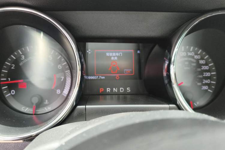 Used Ford Mustang 2017 2.3T Sport Edition Odometer Close Up
