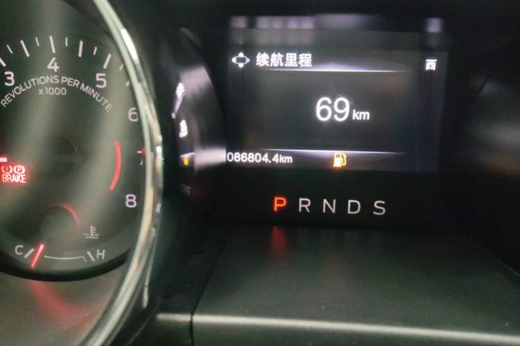 Used Ford Mustang 2017 2.3T Performance Edition Odometer Close Up