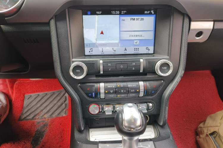 Used Ford Mustang 2018 2.3L EcoBoost Audio And AC Panel