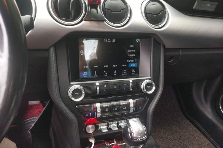 Used Ford Mustang 2018 2.3L EcoBoost Audio And AC Panel