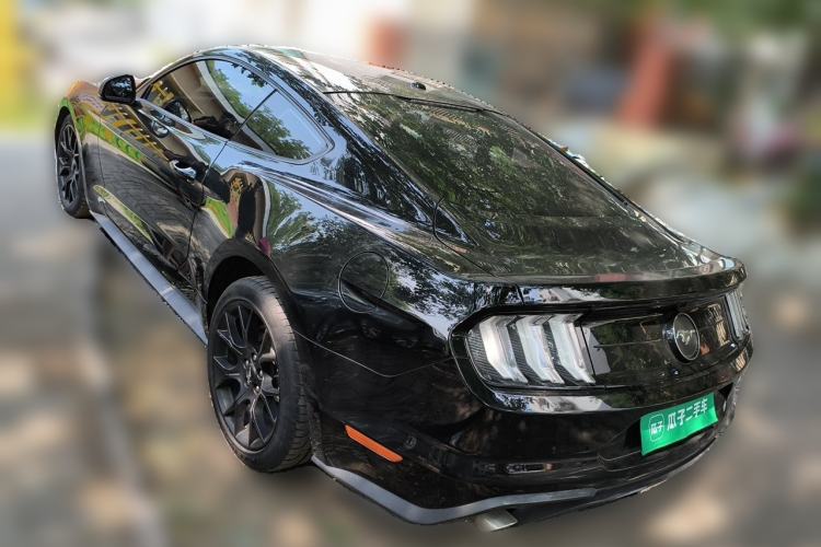 Used Ford Mustang 2018 2.3L EcoBoost Rear Left 45 Deg