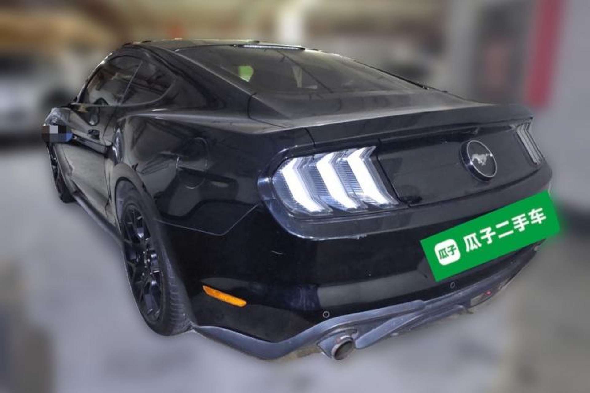 Used Ford Mustang 2018 2.3L EcoBoost Rear Left 45 Deg