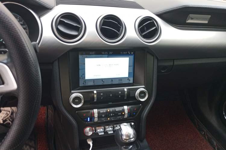 Used Ford Mustang 2018 2.3L EcoBoost Audio And AC Panel
