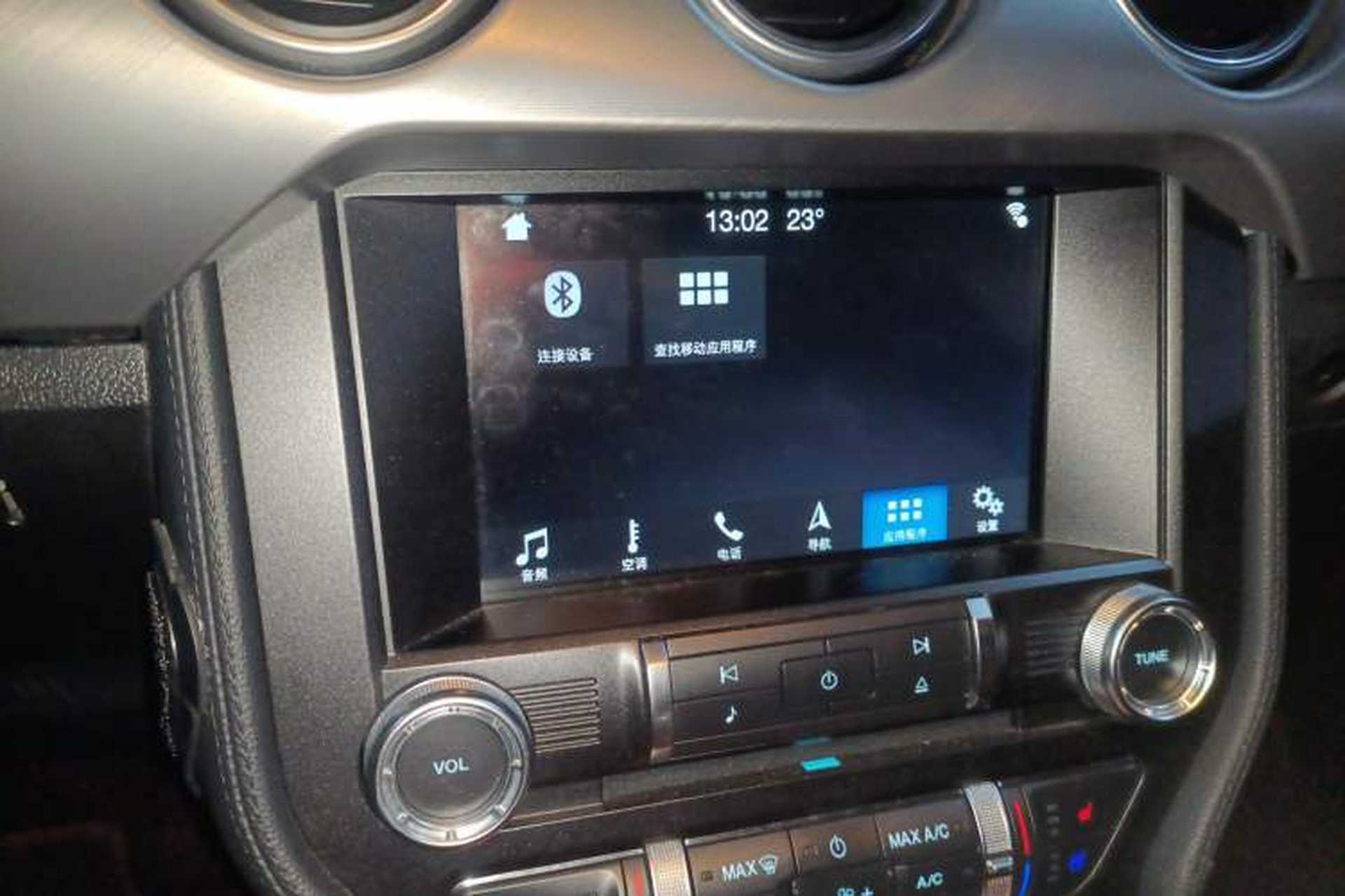 Used Ford Mustang 2018 2.3L EcoBoost Audio And AC Panel