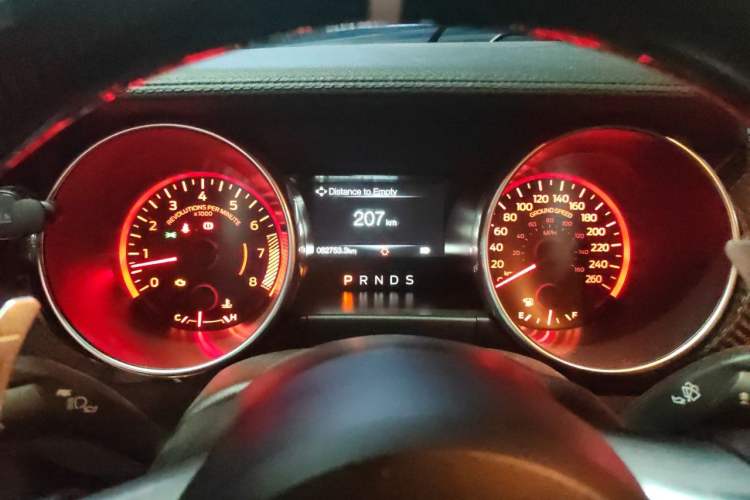 Used Ford Mustang 2018 2.3T Automatic Hardtop Standard Trim U.S. Specification Instrument Cluster