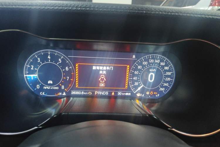 Used Ford Mustang 2018 2.3T Automatic Hardtop Standard Trim U.S. Specification Instrument Cluster