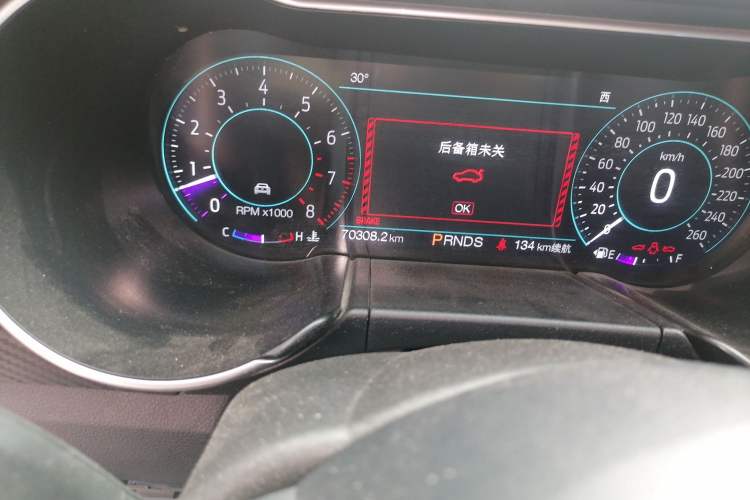 Used Ford Mustang  Odometer Close Up