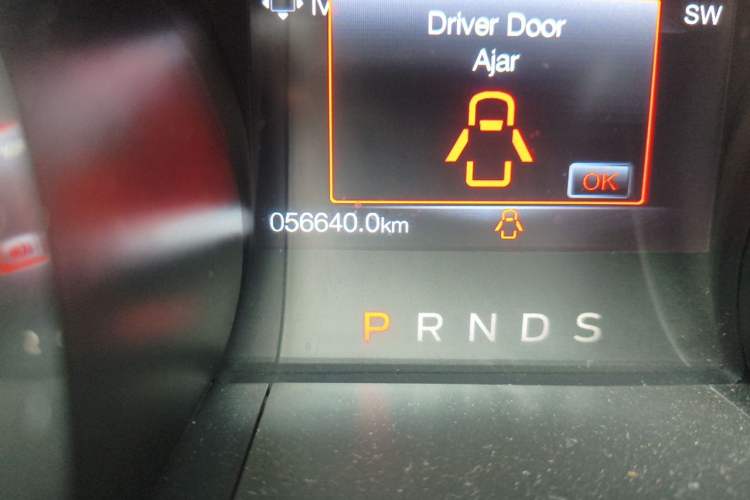 Used Ford Mustang  Odometer Close Up