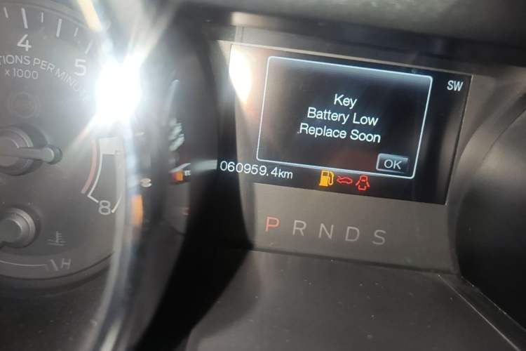 Used Ford Mustang  Odometer Close Up