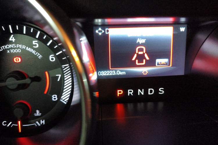 Used Ford Mustang  Odometer Close Up