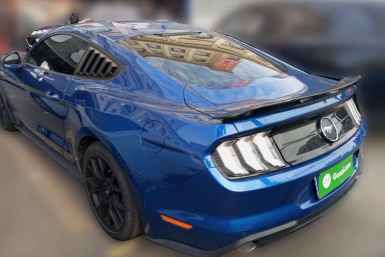 Used Ford Mustang 2018 2.3L EcoBoost Rear Left 45 Deg