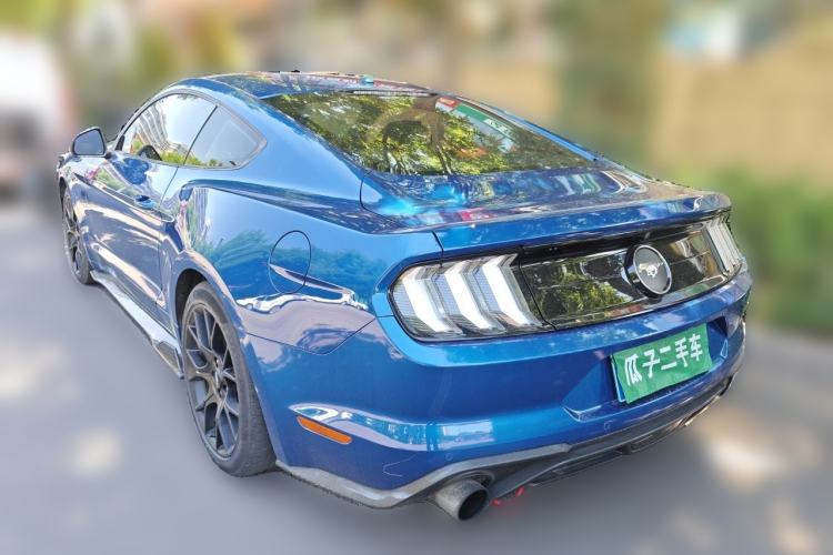 Used Ford Mustang 2018 2.3L EcoBoost Rear Left 45 Deg