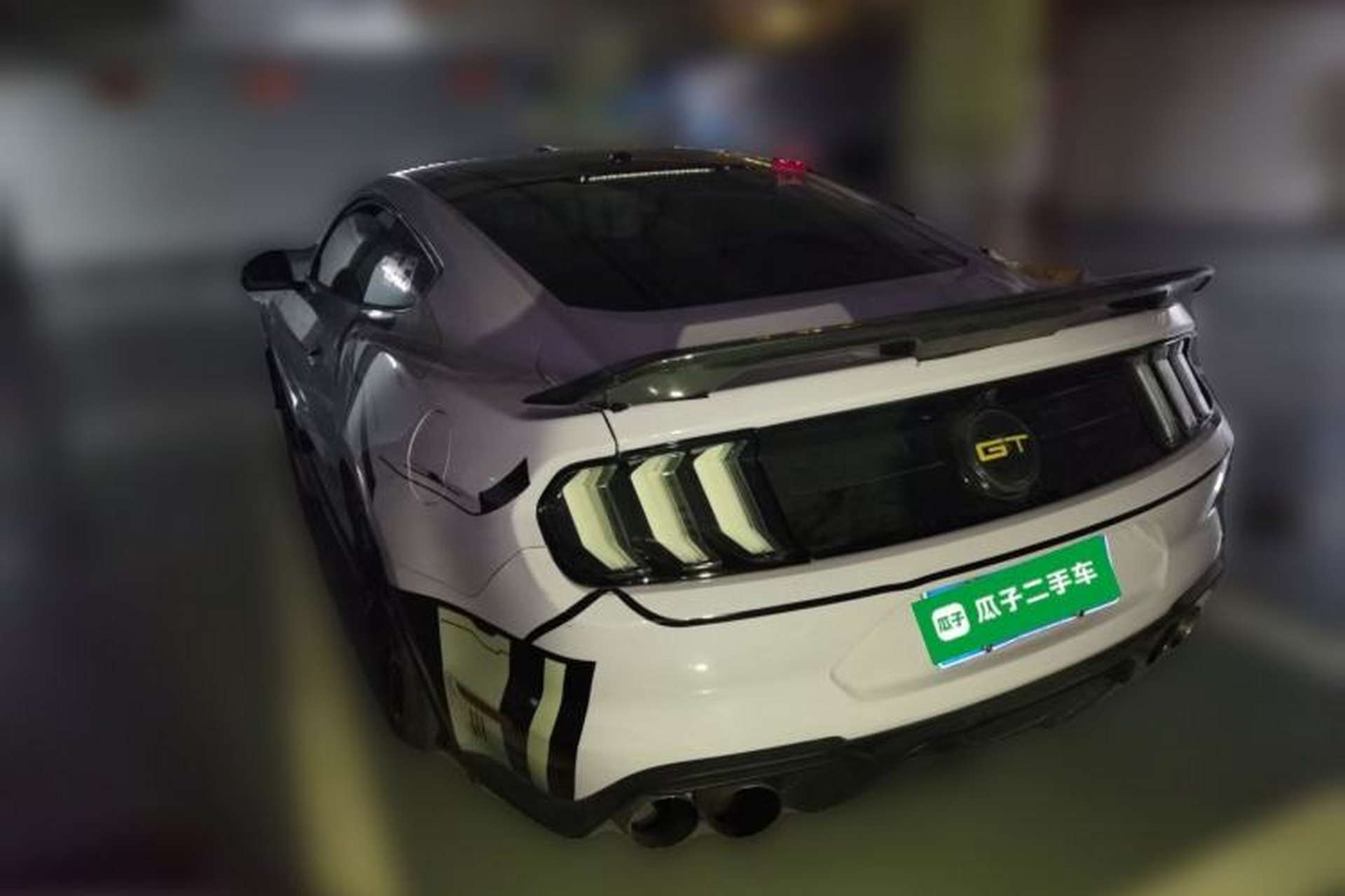 Used Ford Mustang 2018 2.3L EcoBoost Rear Left 45 Deg