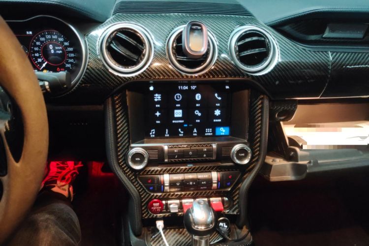 Used Ford Mustang 2018 2.3L EcoBoost Audio And AC Panel