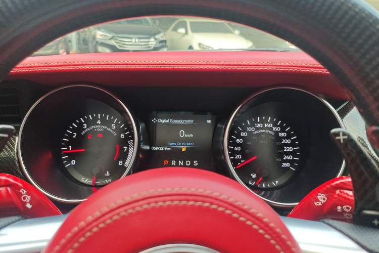 Used Ford Mustang 2018 2.3T Automatic Hardtop Standard Trim U.S. Specification Instrument Cluster