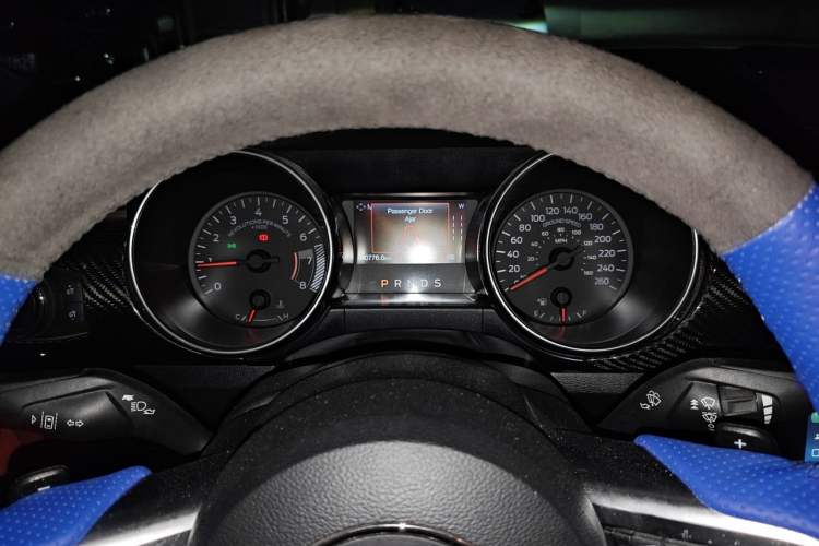 Used Ford Mustang  Odometer Close Up