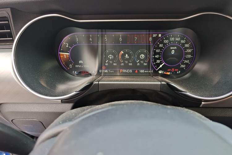 Used Ford Mustang  Odometer Close Up