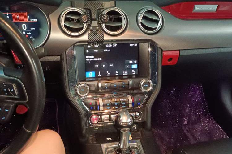 Used Ford Mustang 2018 2.3L EcoBoost Audio And AC Panel