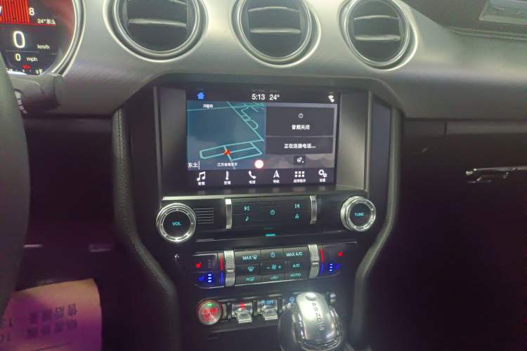 Used Ford Mustang 2018 2.3L EcoBoost Audio And AC Panel