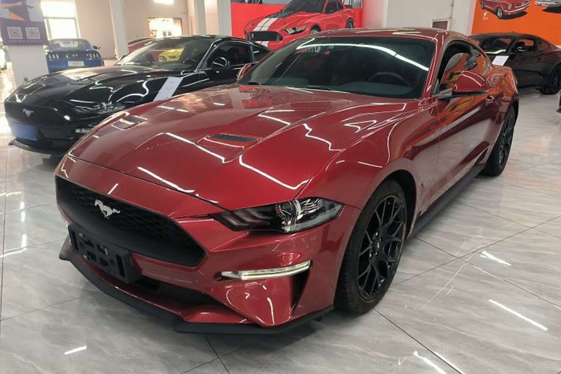 Used Ford Mustang 2018 2.3L EcoBoost Front Left 45 Deg